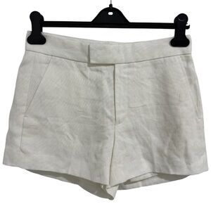 Polo Ralph Lauren White Linen Shorts‎ NWT Size 2 Flaws $165 Retail